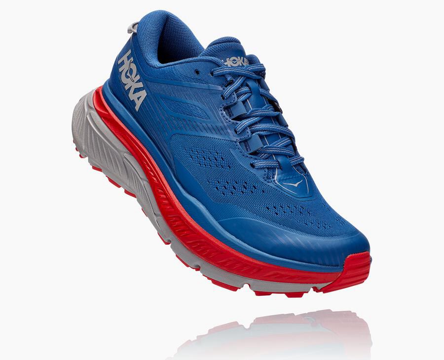 Hoka One One Trail Schoenen Heren - Stinson Atr 6 - Blauw - KP1970845